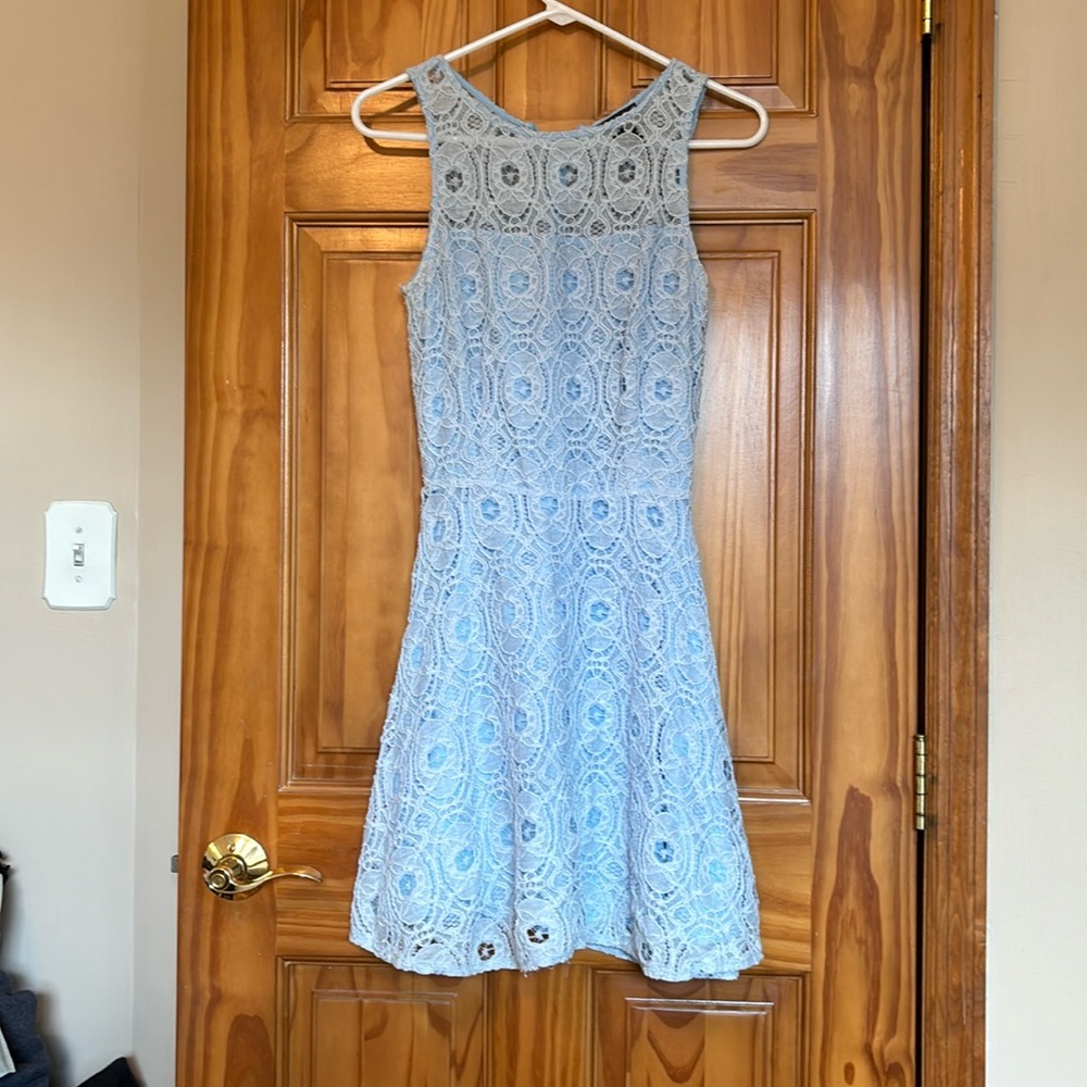 Light blue dress
